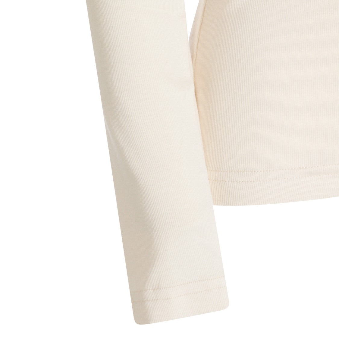 Fabiana Filippi Smooth Long Sleeve Fitted Top