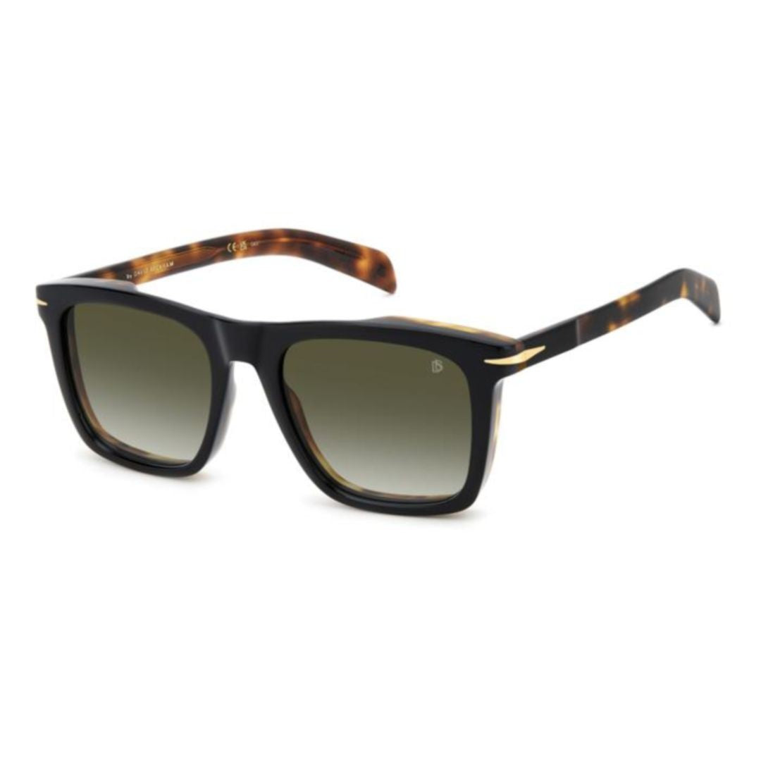 David Beckham Db7000/S Bold Square Tortoiseshell Sunglasses