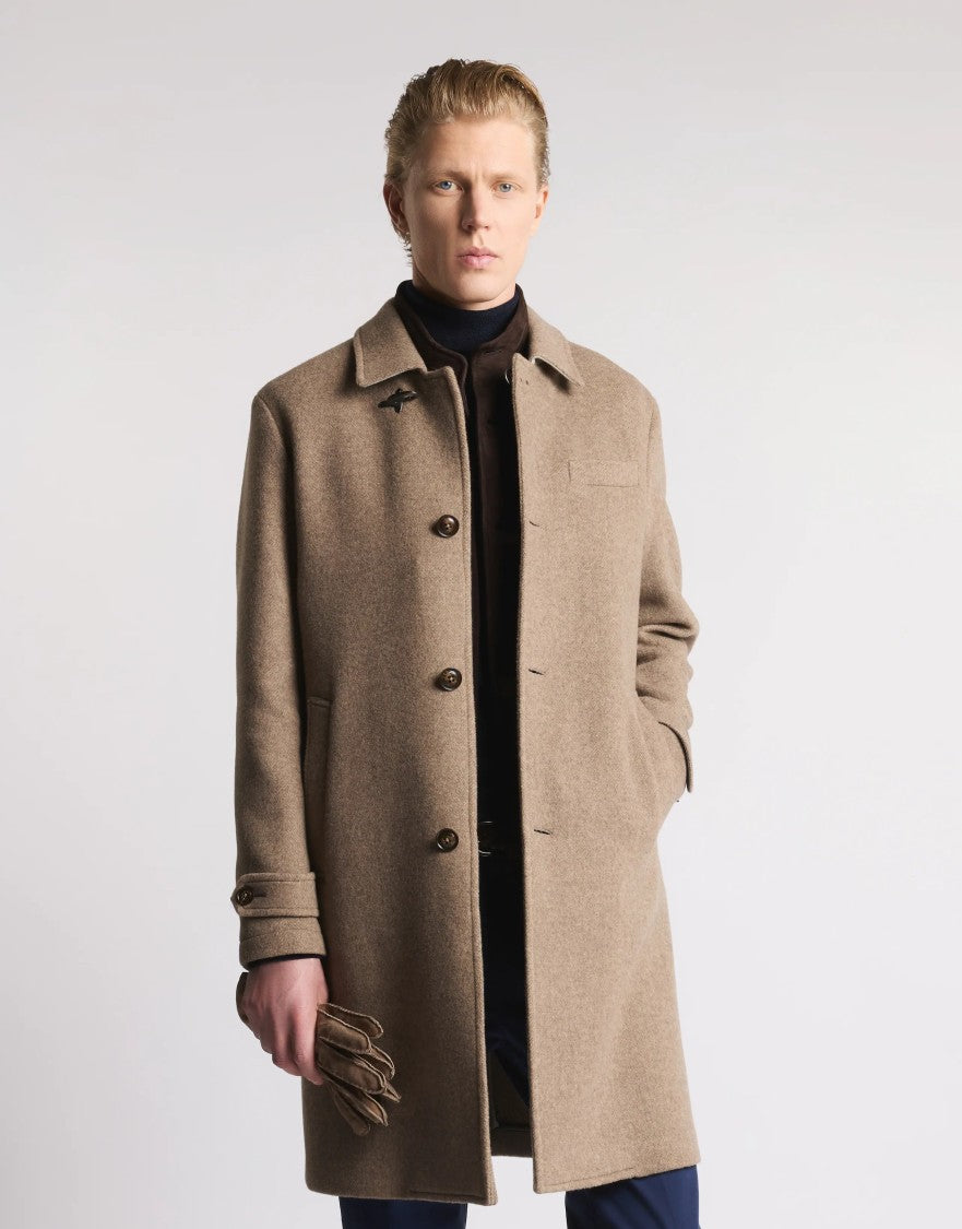 Fay Easy Coat With Secure Hook Closure