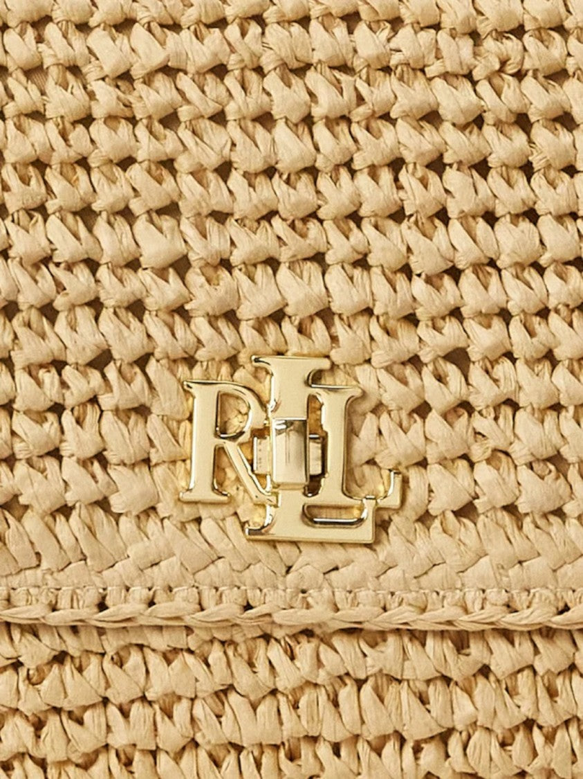 Lauren Ralph Lauren Natural Sophee 22 Paper Straw Bag