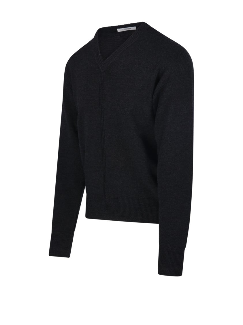 Lemaire Minimalist V-Neck Sweater