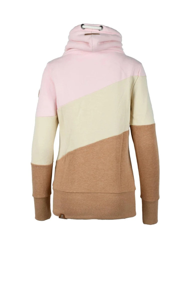 Ragwear Beige Color-Block Sweatshirt