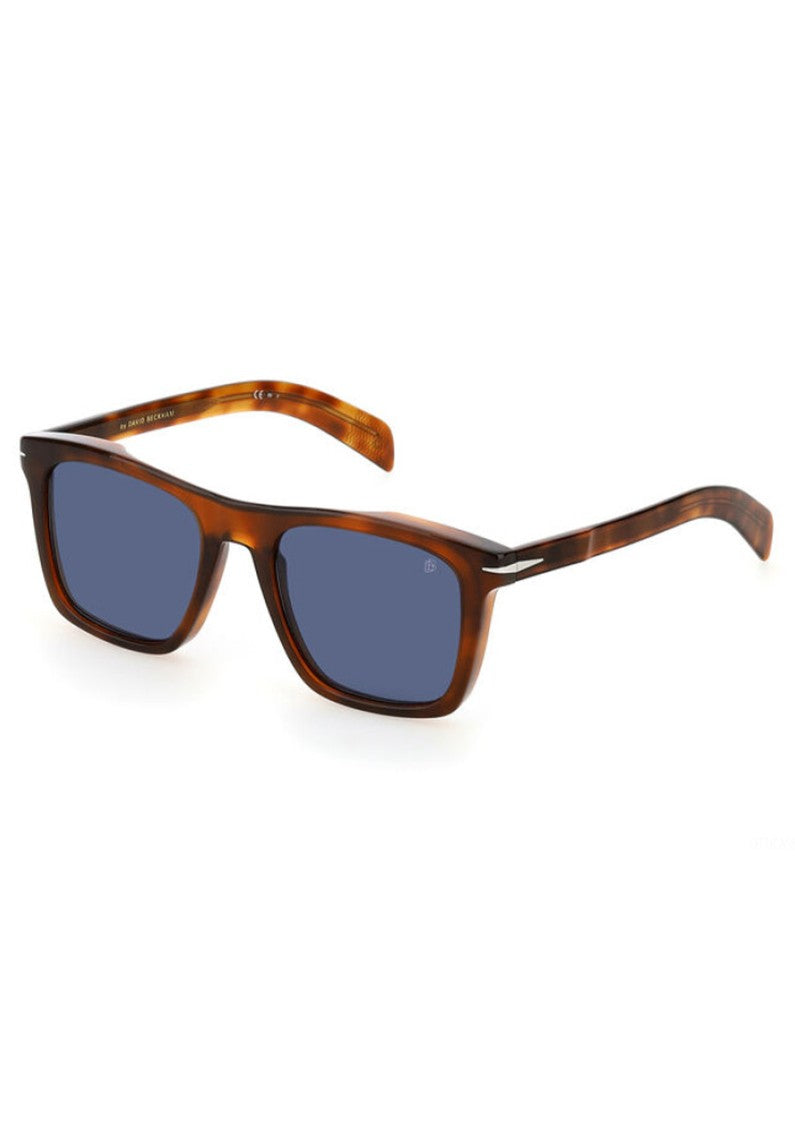 David Beckham Brown Db 7000/S Modern Blue Sunglasses