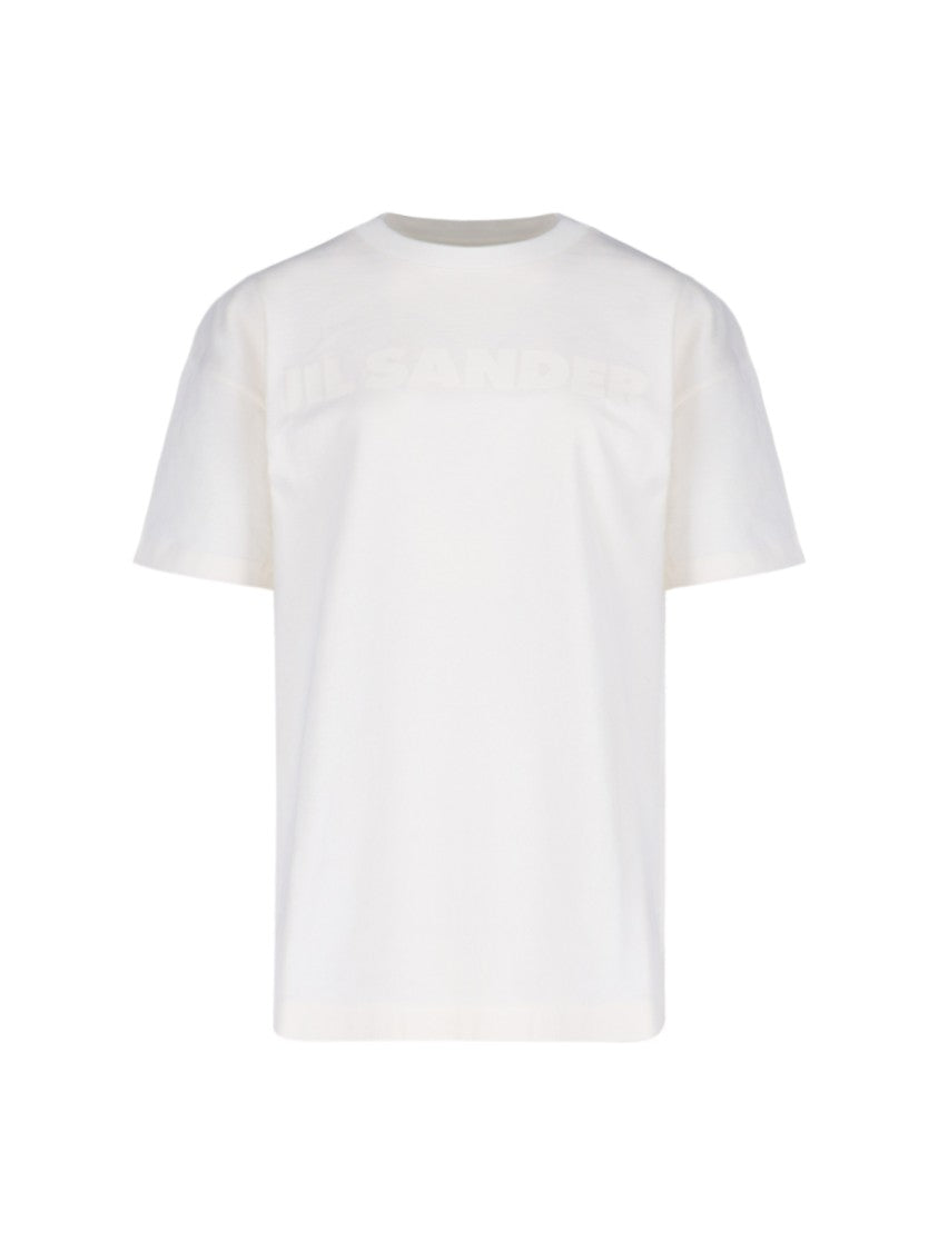 Jil Sander "Jil Sander" Logo T-Shirt – White
