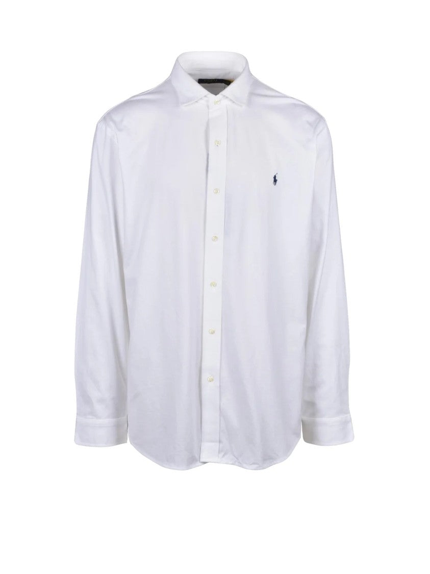 Polo Ralph Lauren White Cotton Oxford Shirt