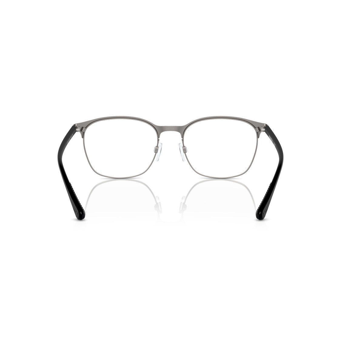 Emporio Armani 0Ea1114 Rectangular Metal Frame Sunglasses With Adjustable Nose Pads