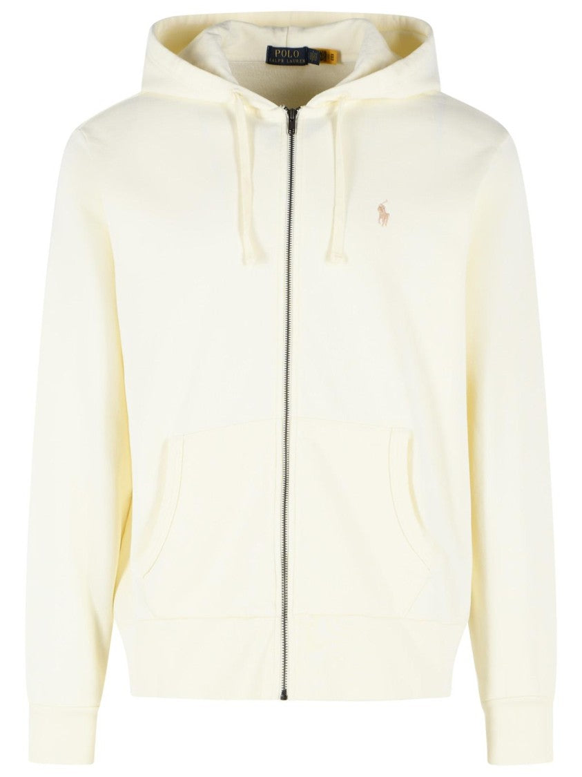 Polo Ralph Lauren Cream Cotton Sweatshirt