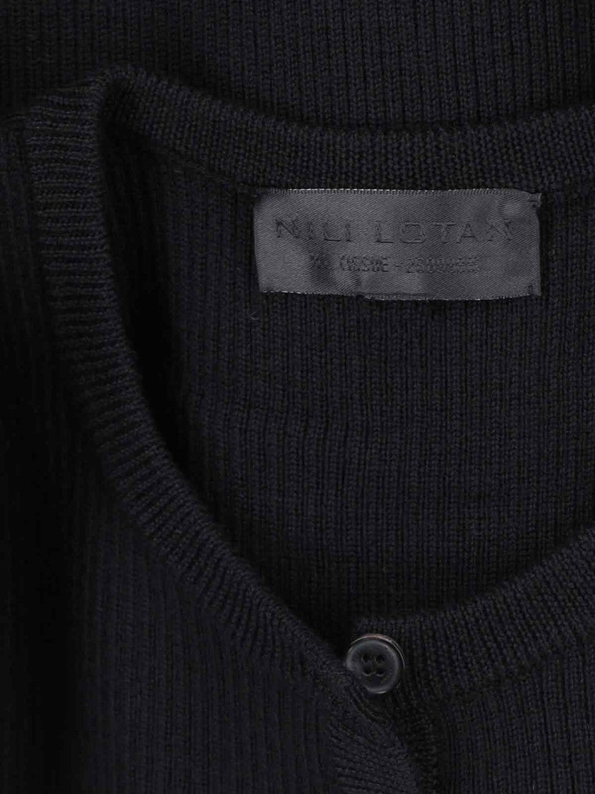 Nili Lotan Nili Lotan "Roxy" Maxi Knitted Dress Black