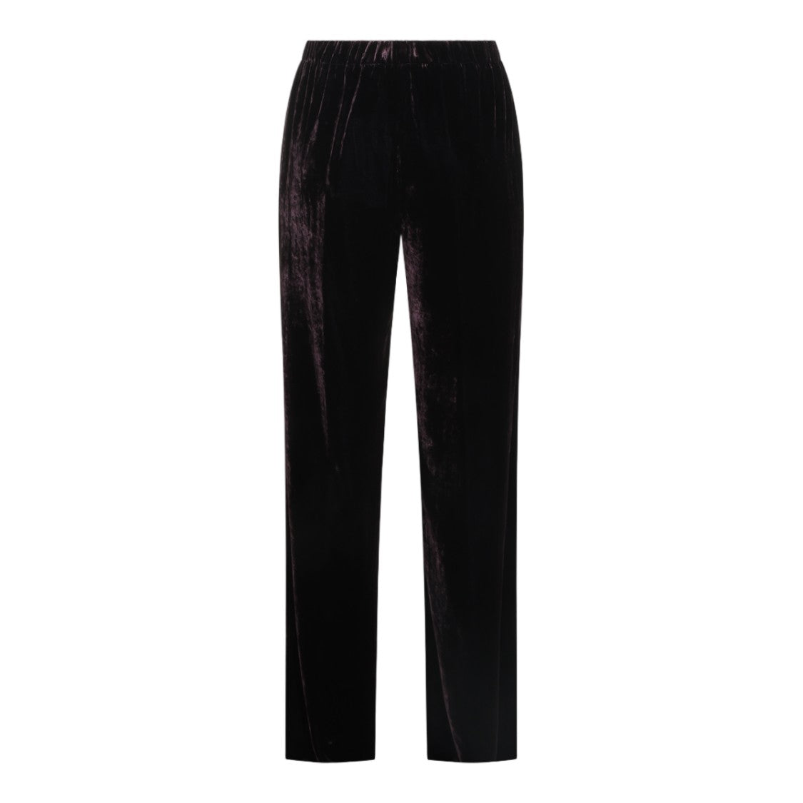 Antonelli Firenze Straight-Leg Trousers With Relaxed Fit And Velvet Finish