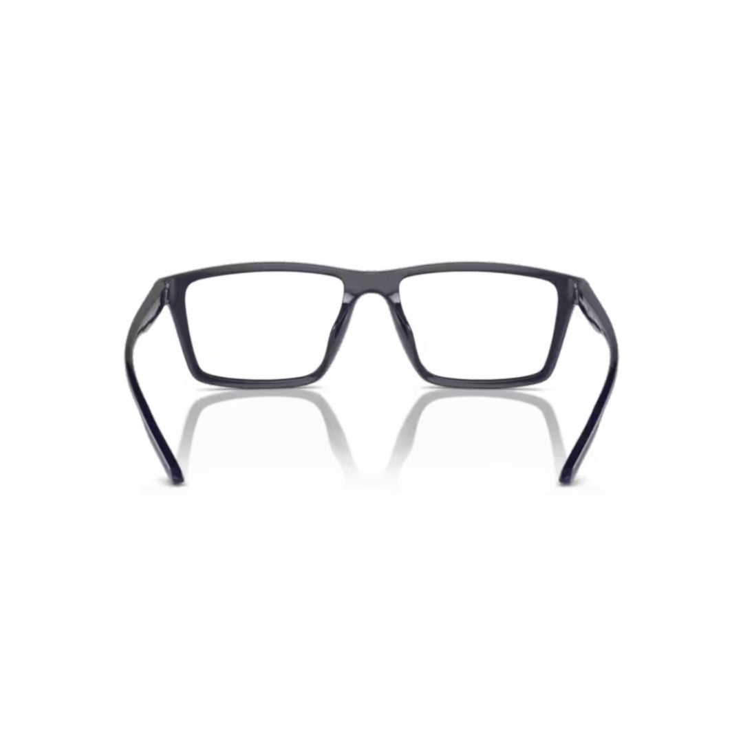 Emporio Armani 0Ea4189u Rectangular Eyeglasses With Interchangeable Lenses And Cut-Out Temples