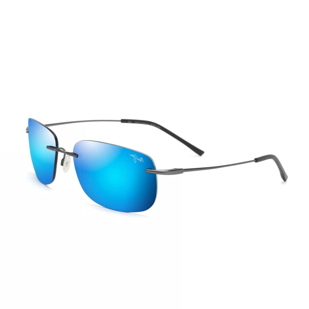 Maui Jim Ohai Rimless Rectangular Sunglasses
