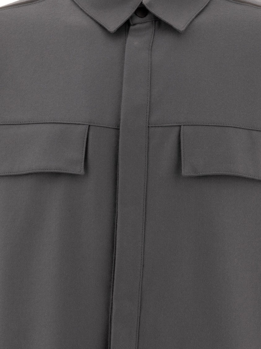 Gr10k "Flanel Piping" Overshirt