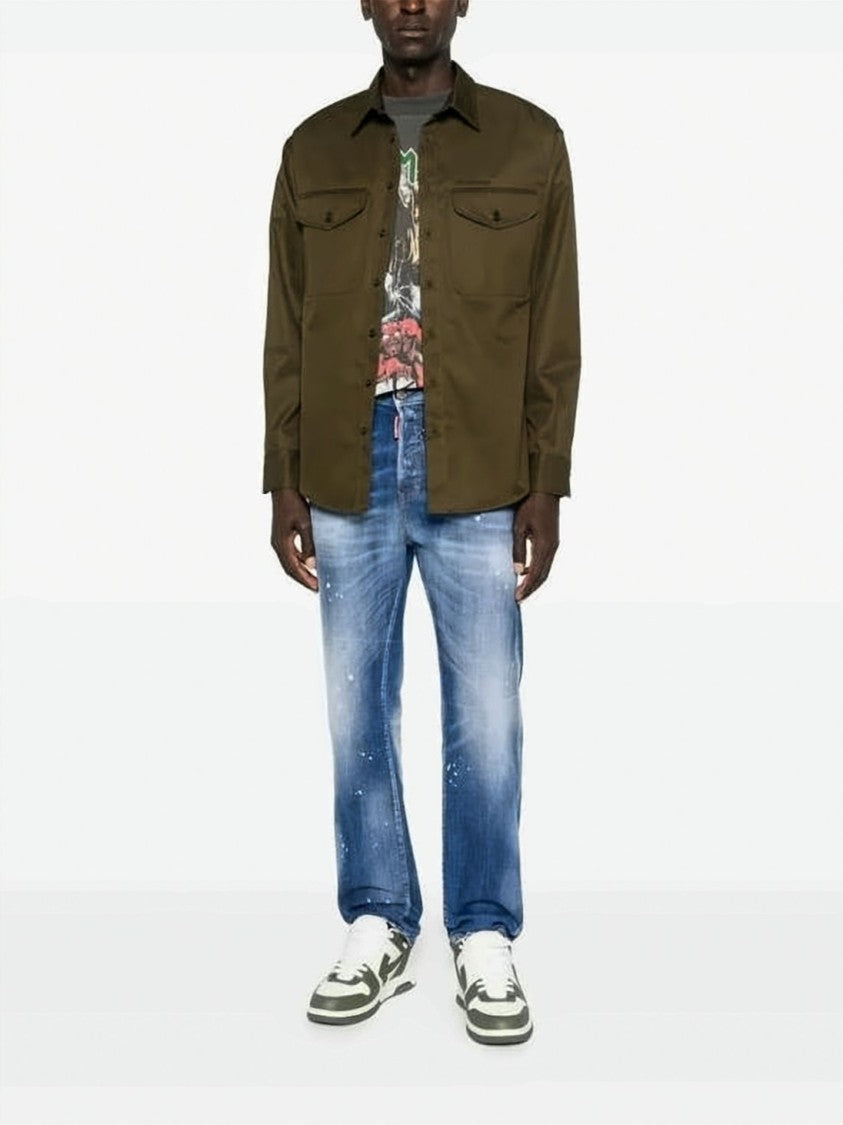Dsquared2 Medium Blue Wash Denim Pants
