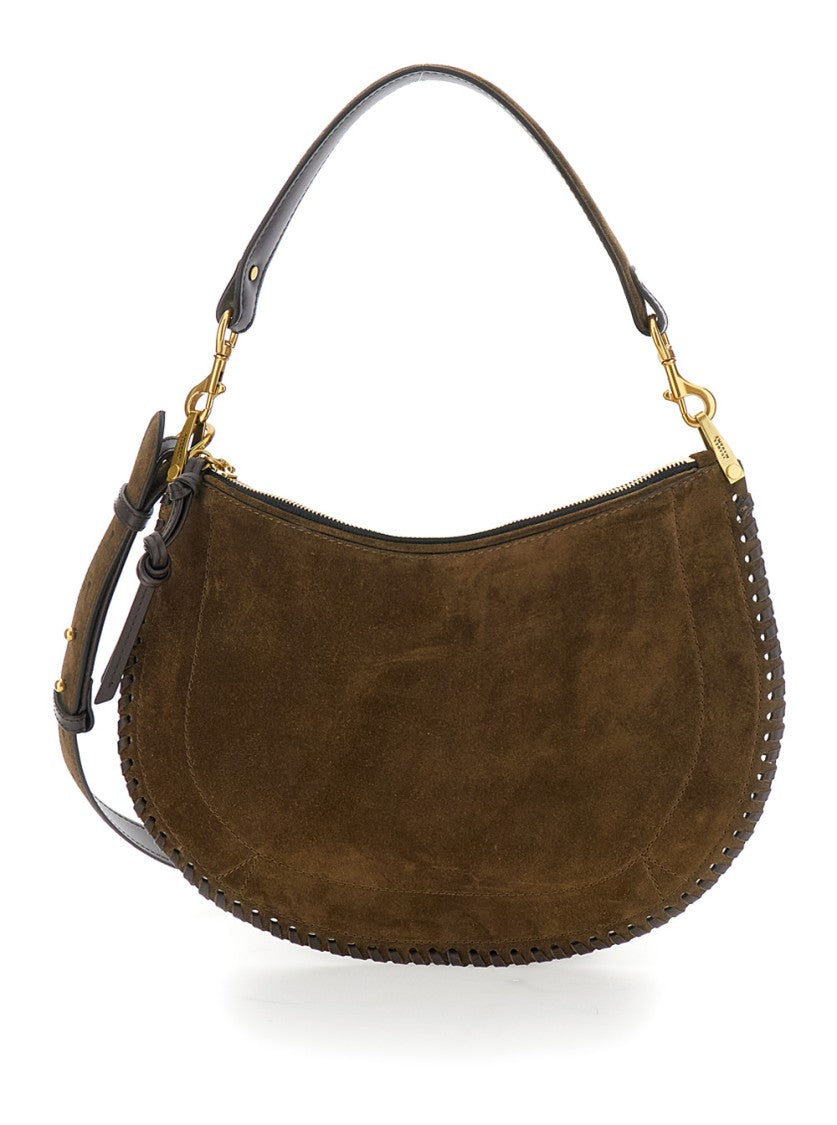 Isabel Marant Oskan Soft Zip-Gz Shoulder Bag