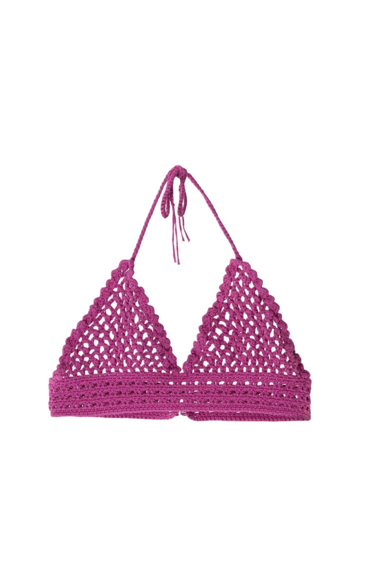 Saiid Kobeisy Tailored Set With Crochet Top