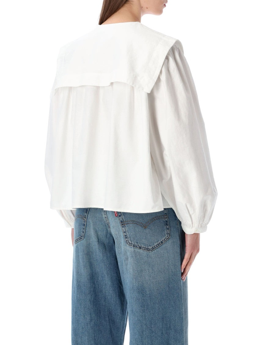 Polo Ralph Lauren Cotton Oxford Shirt With Bib Detail