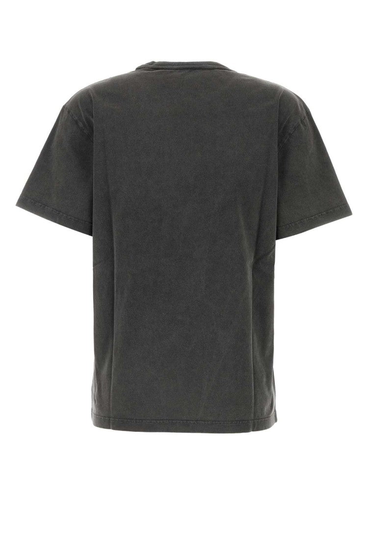 T By Alexander Wang Dark Grey Cotton T-Shirt