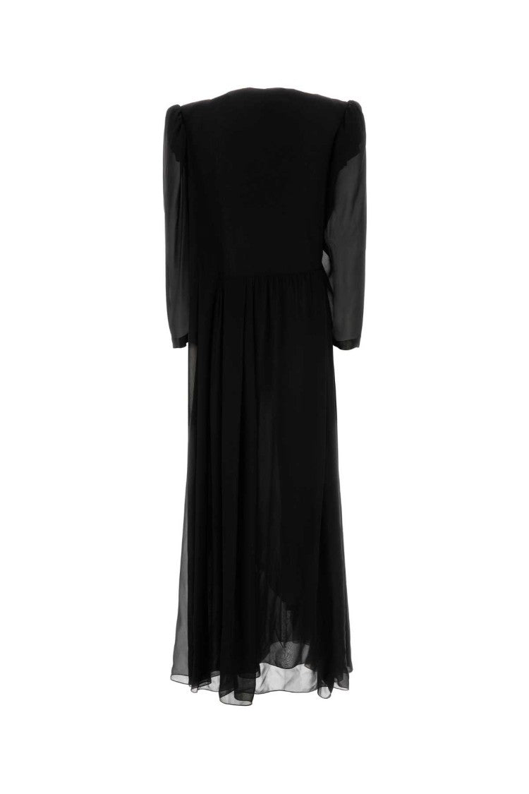 Balenciaga Black Crepe Dress