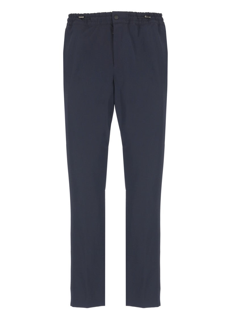 Pt Torino Blue Wool Trousers