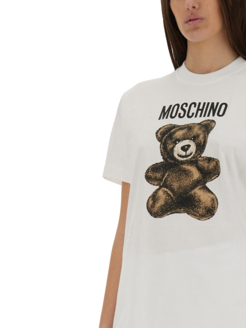 Moschino Playful Teddy Bear Graphic T-Shirt