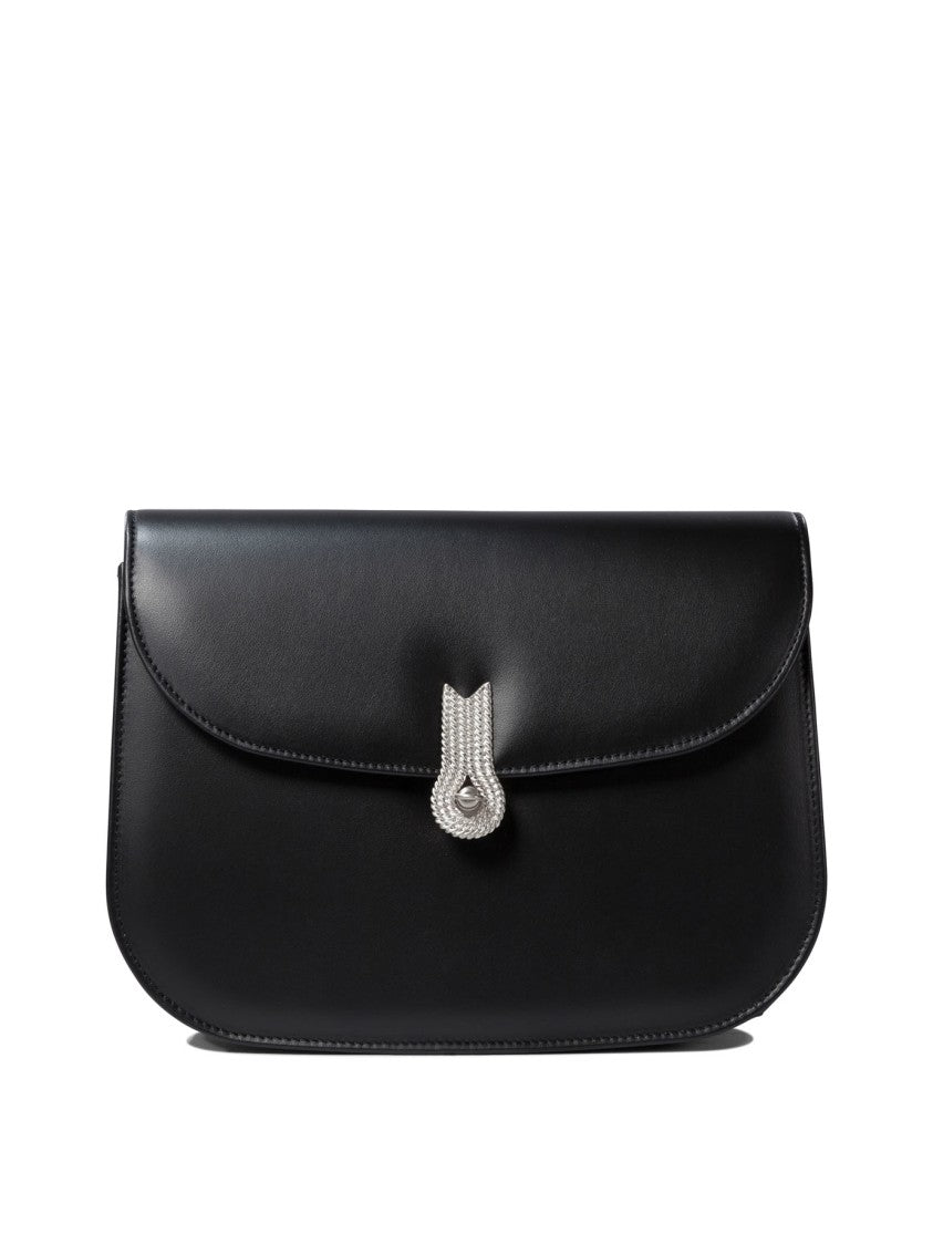 Amato Daniele Smooth Leather Crossbody Bag