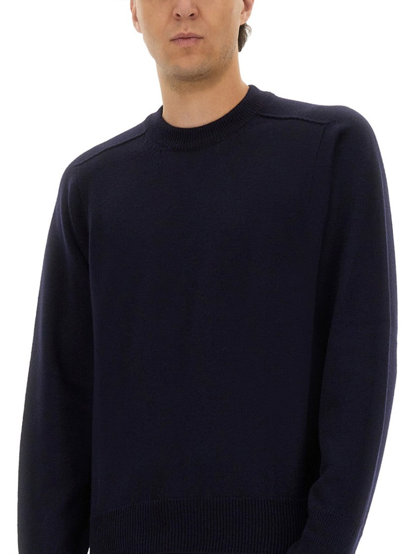 Studio Nicholson Crew Neck Black Sweater