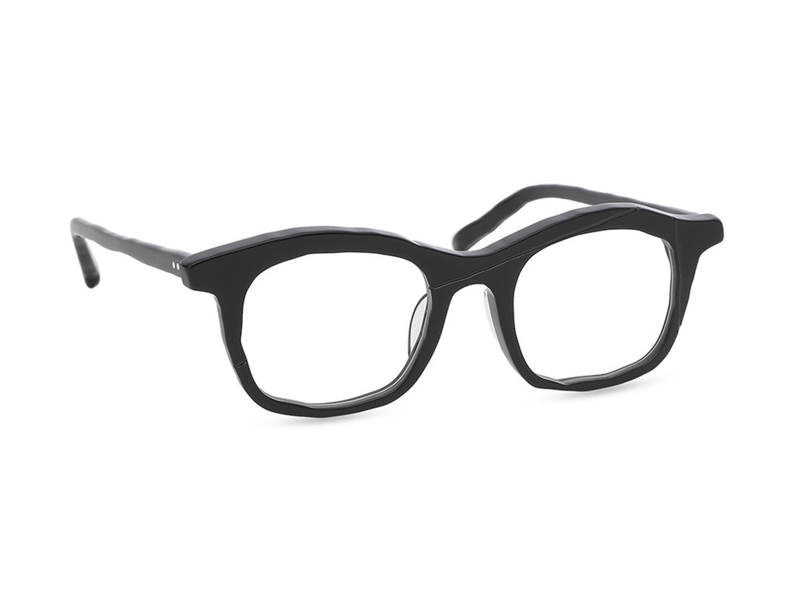 Masahiro Maruyama Mm-0102 Bold Geometric Wavy Eyeglasses