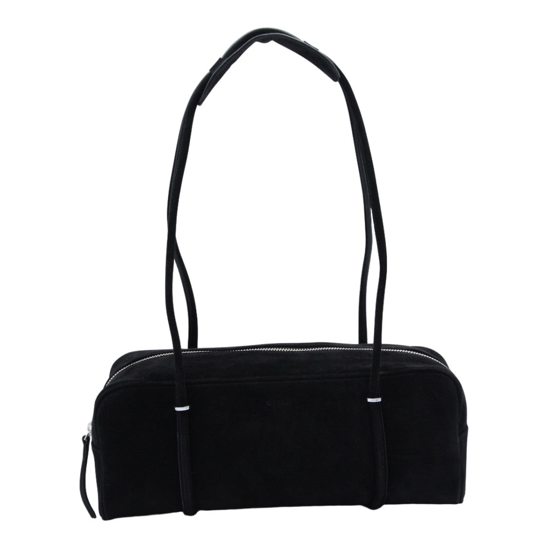 By Far Rectangular Suede-Like Handbag