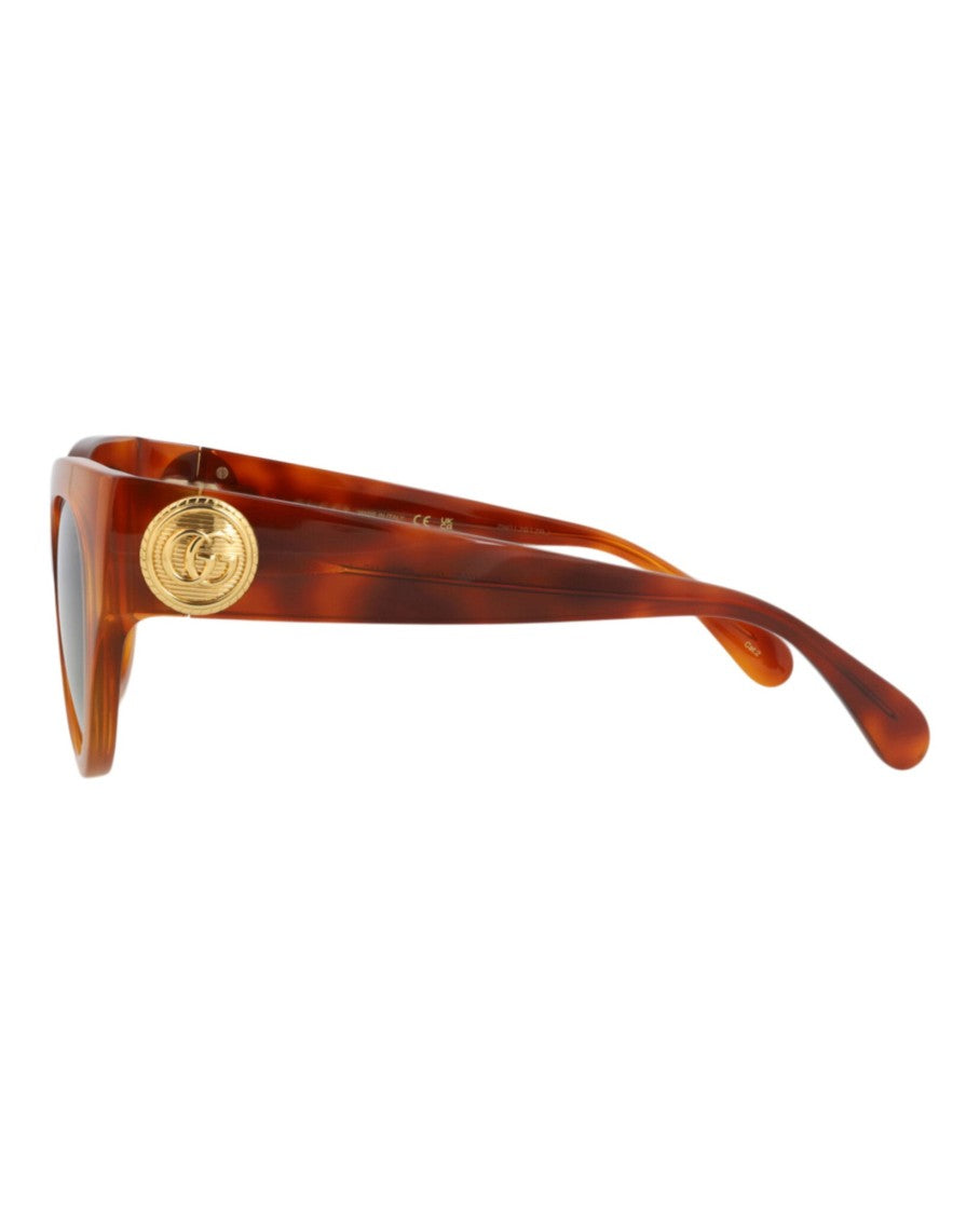 Gucci Cat Eye-Frame Recycled Acetate Sunglasses