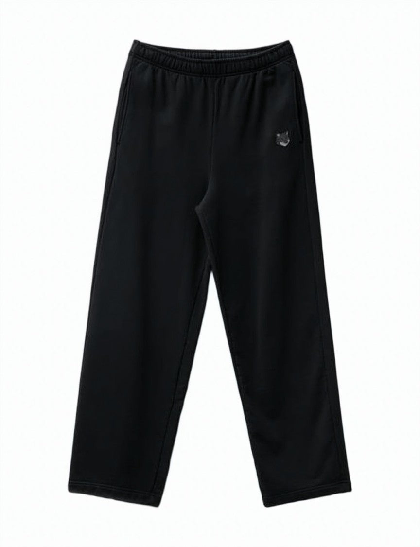 Maison Kitsuné Casual Black Jogger Pants