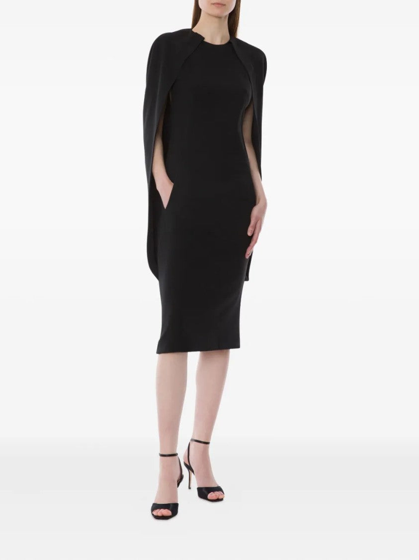 Alberta Ferretti Flowing Silhouette Delicate Draping Dress