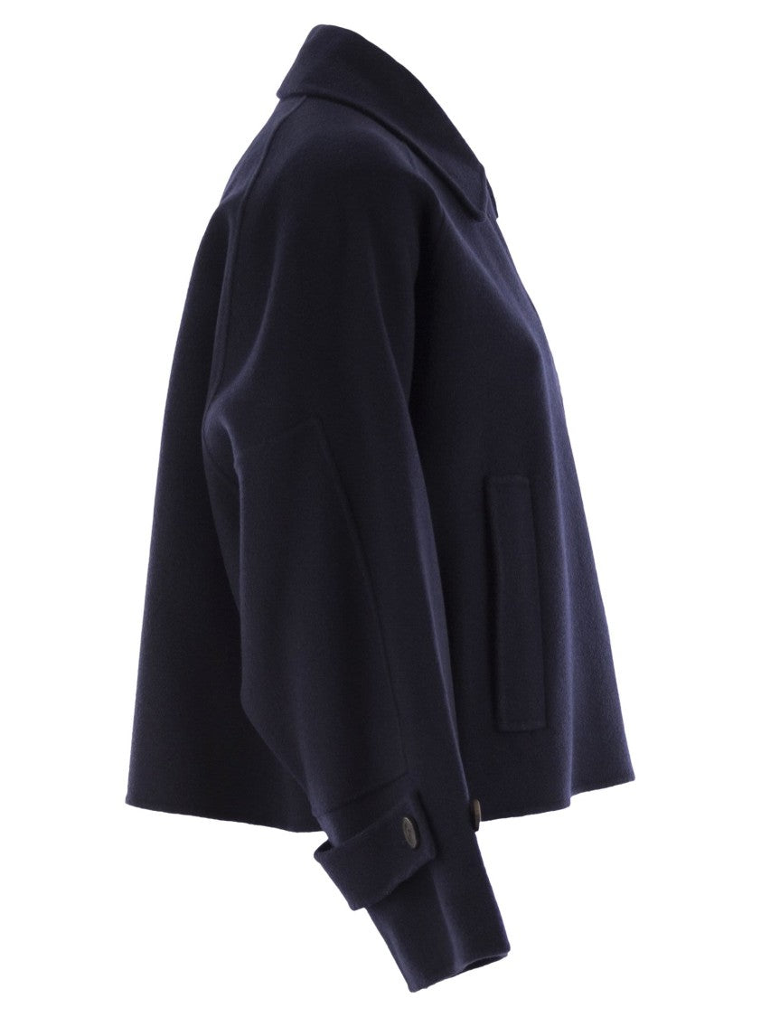 Max Mara Carella - Wool Drap Crop Coat