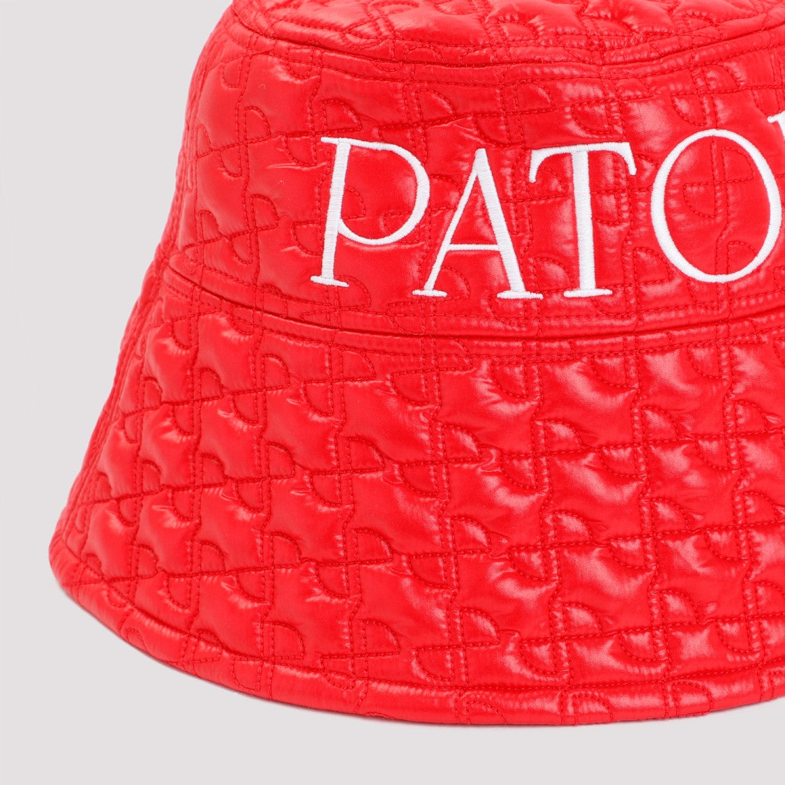 Patou Red Ski Slope Bucket Hat