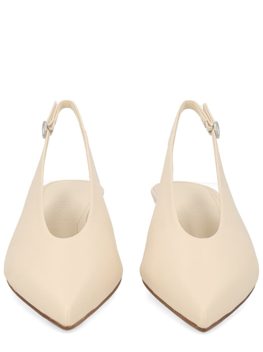 Aeydē Slingback Pointed Toe Kitten Pumps