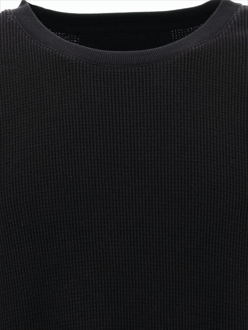 Givenchy Ribbed Cotton Sweater With Statement Sleeves