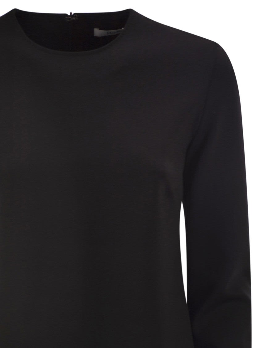 Max Mara Mxpneutro - Slim Fit Crew Neck Top
