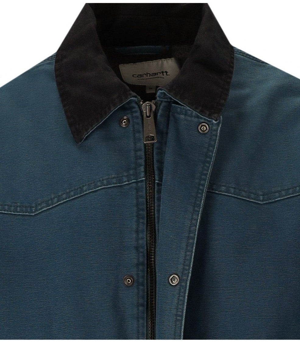 Carhartt Wip Og Santa Fe Deep Lagon Jacket