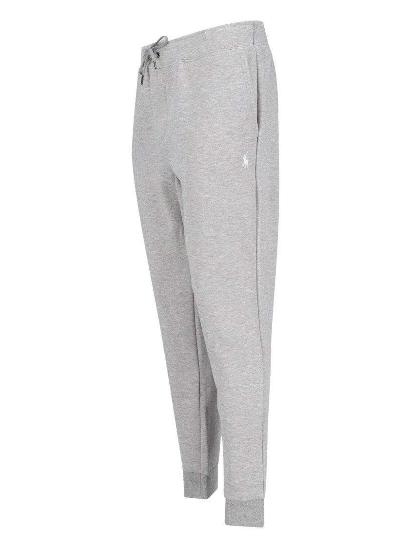 Polo Ralph Lauren Grey Recycled Cotton Blend Sweatpants