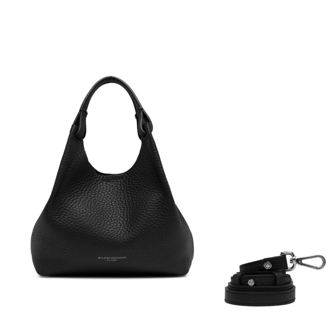 Gianni Chiarini Black Dua Bag