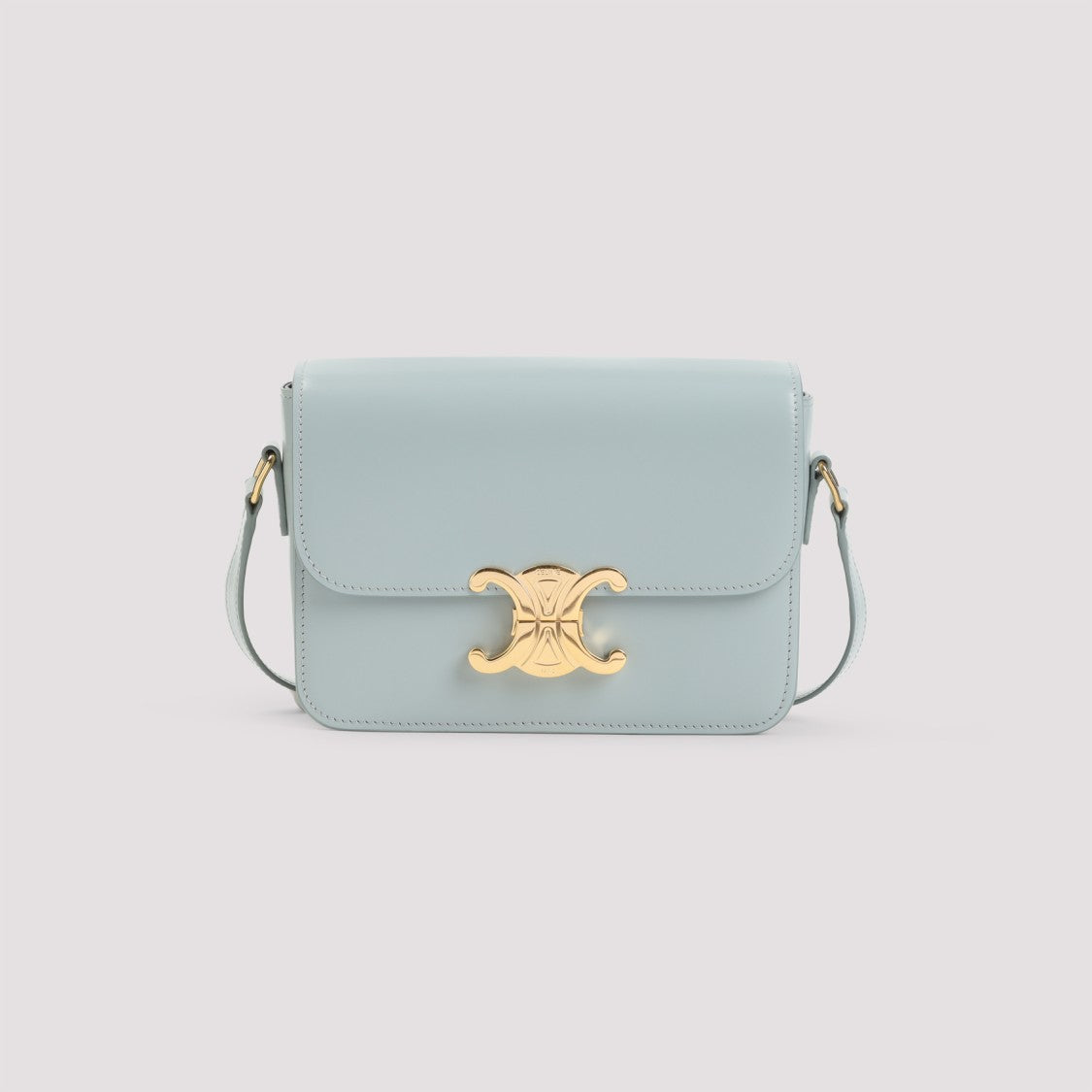 Celine Ice Blue Calf Leather Shoulder Bag