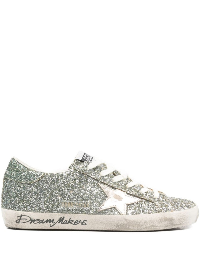 Golden Goose Silk And Nylon Low Top Sneakers