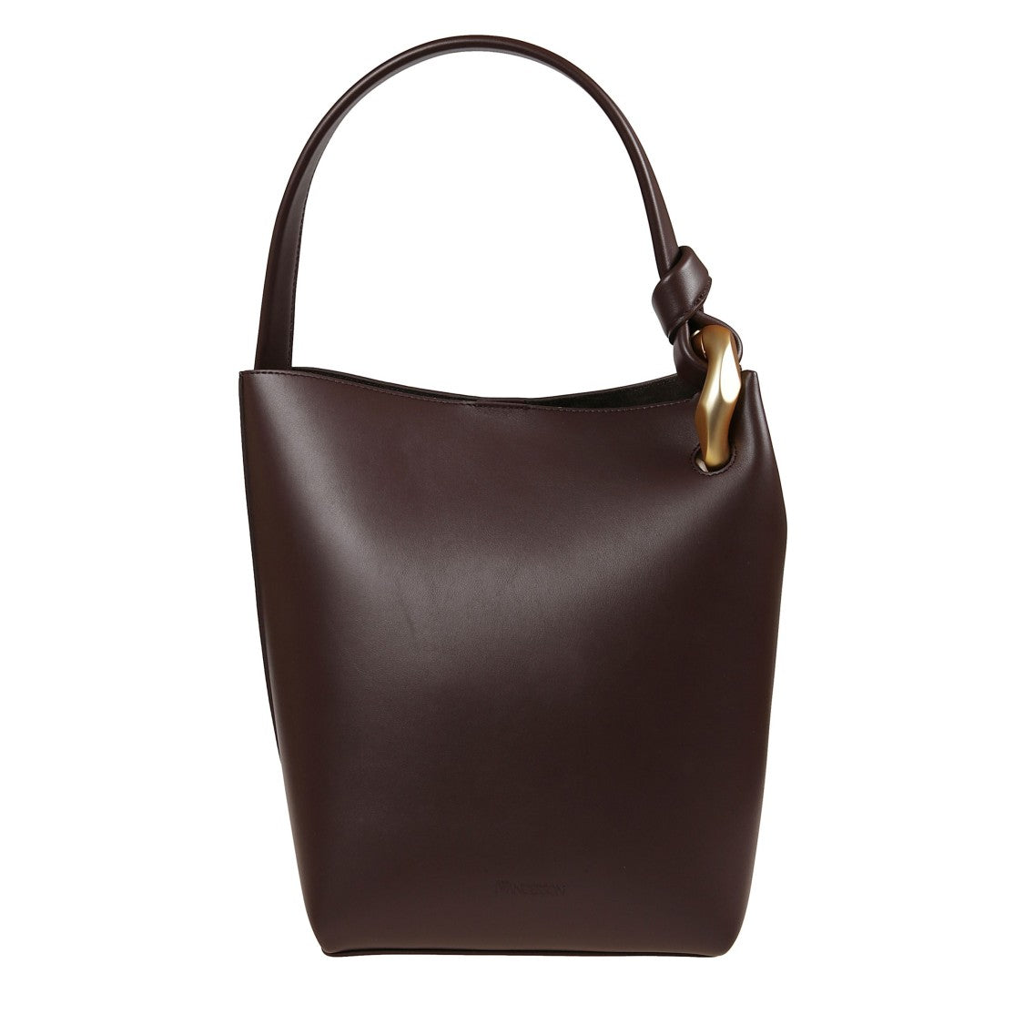 J. W. Anderson Chocolate Leather Bucket Bag