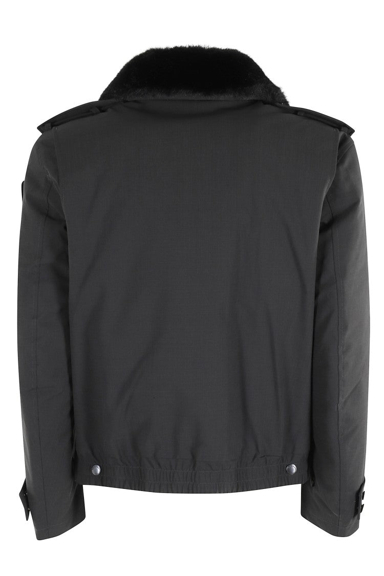 Blauer Ward Jacket With Faux Fur Collar