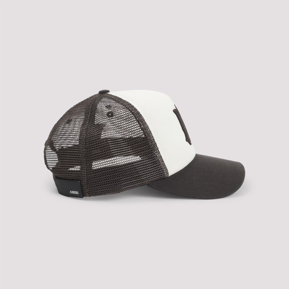 Amiri Structured Cotton Hat With Mesh Back Panels And Embroidered Logo