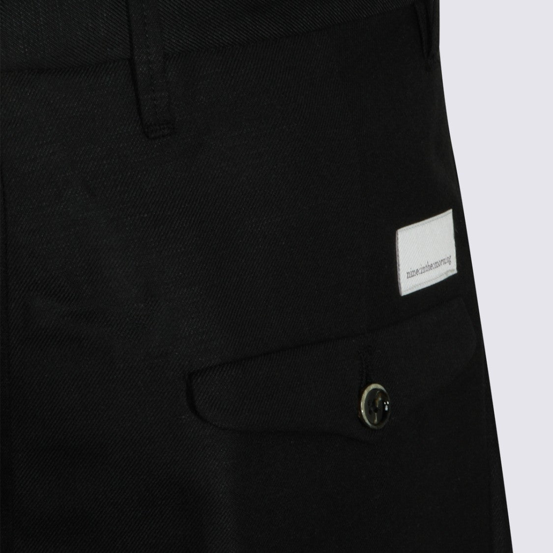 Nine In The Morning Tailored Straight-Leg Trousers With Flap Pockets