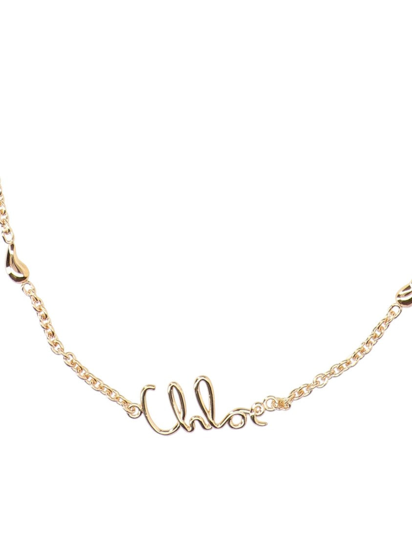 Chloé Eyewear Chain With Logo Lettering