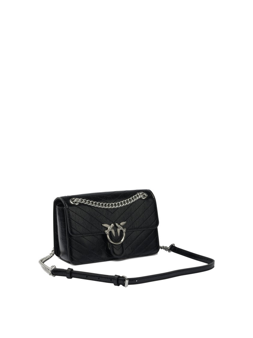 Pinko Calfskin Crossbody Bag