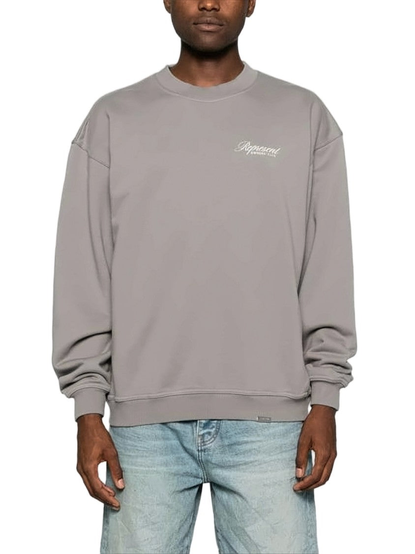 Represent Relaxed Fit Long-Sleeve Sweatshirt With Graphic Print