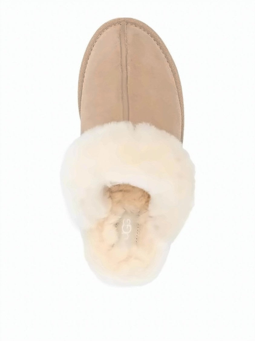 Ugg Suede Slipper With Plush Lambswool Lining