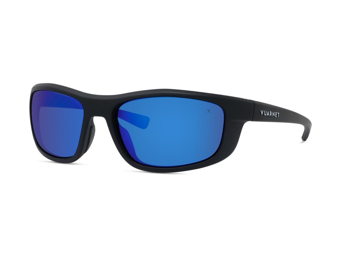 Vuarnet Vu40122u Matte Black Rectangular Sunglasses